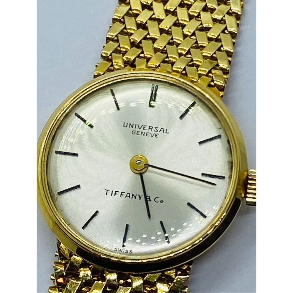 Tiffany & Co Universal Geneve 18K Yellow Gold Mechanical Watch